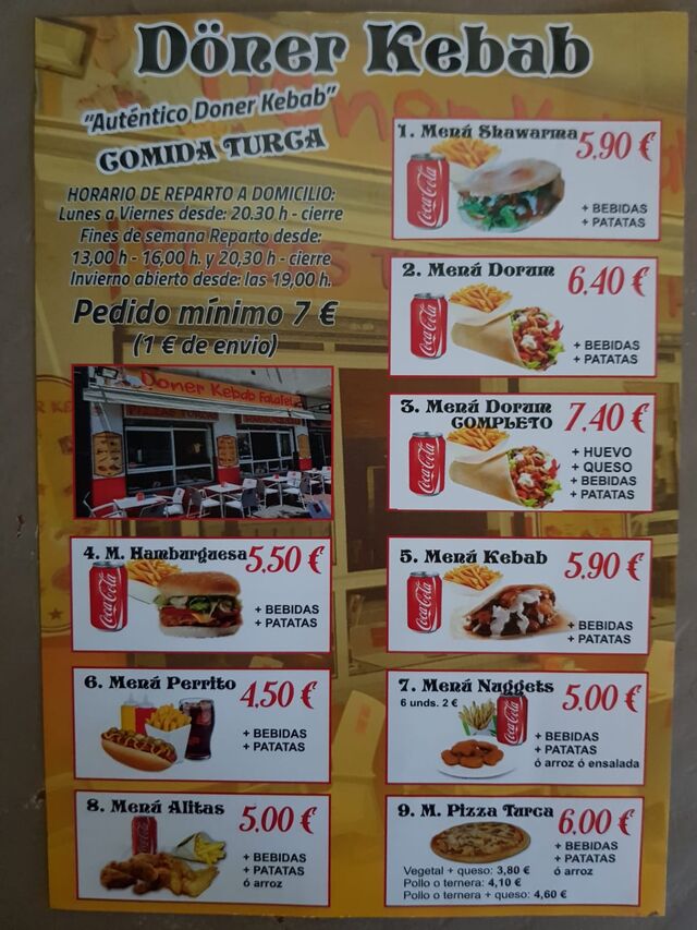 Elige el menu que mas te guste