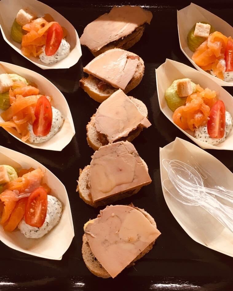 VERRINES ET TOASTS POUR TRAITEUR 
