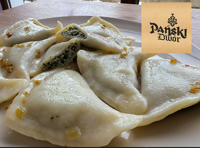 pierogi ze szpiankiem