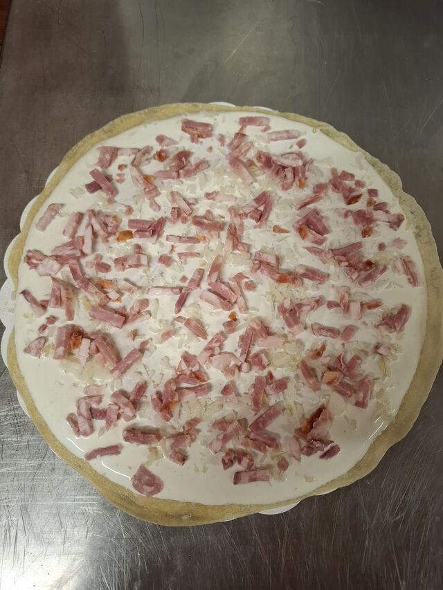 Tarte flambée traditionnelle