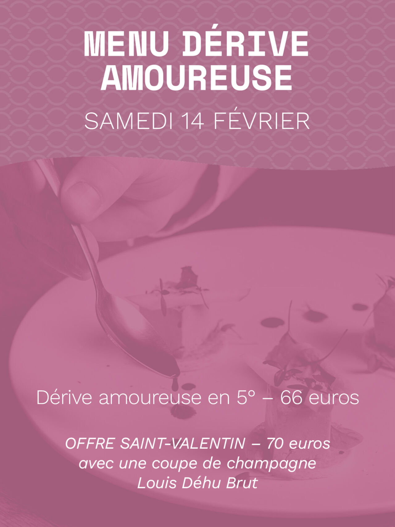 Menu de Saint Valentin
