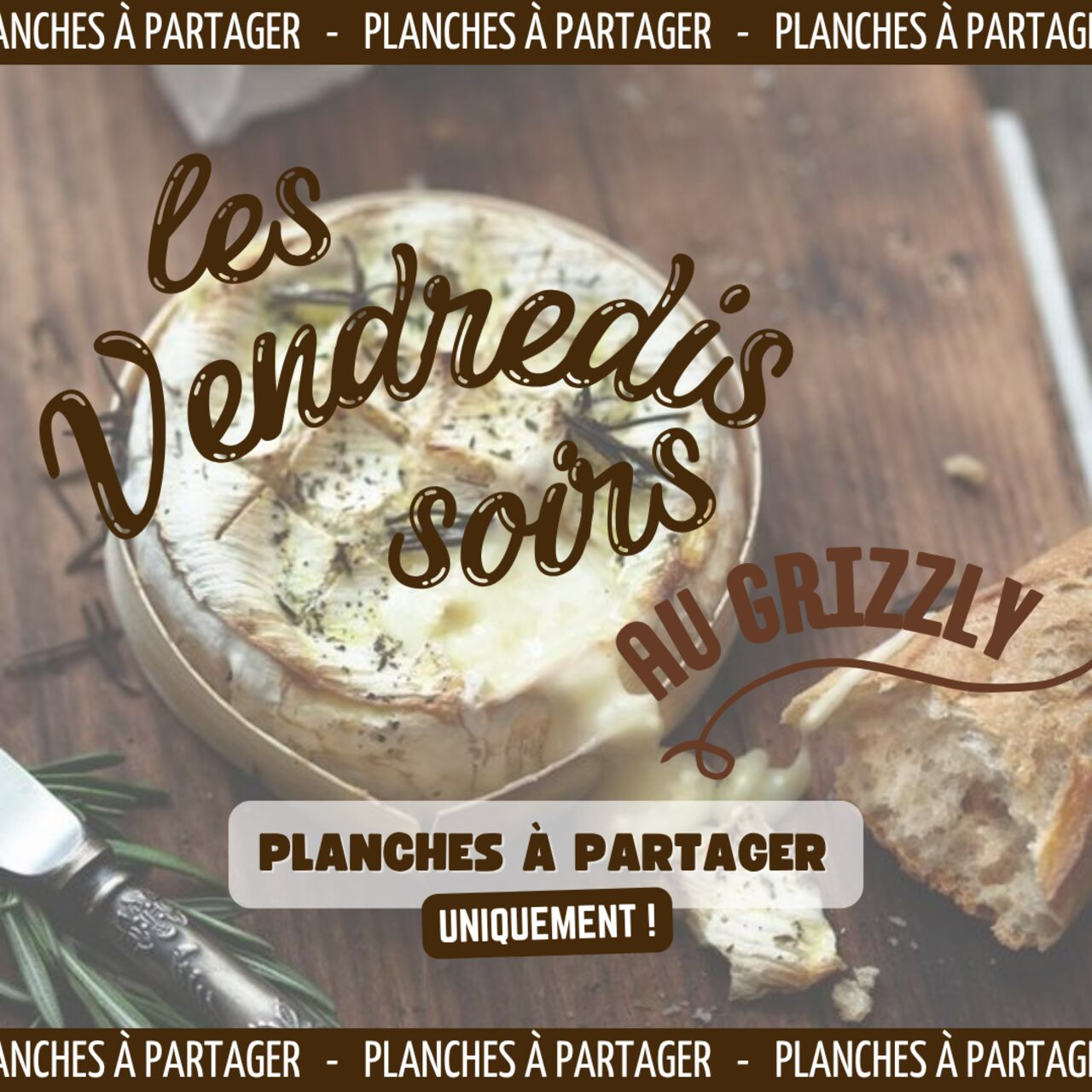 Les vendredis soirs au Grizzly