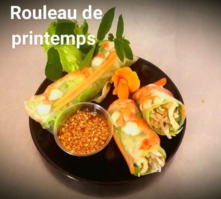 Rouleau de printemps. 