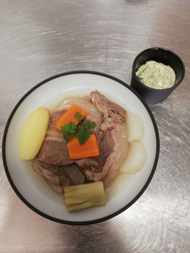 Tête de veau sauce gribiche