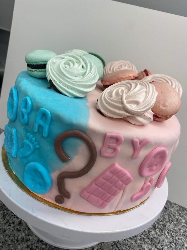 Cake design thème BABY boy or girl ??