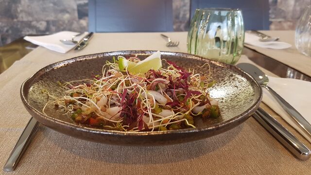 Lulas com pimenta de Jamaica 