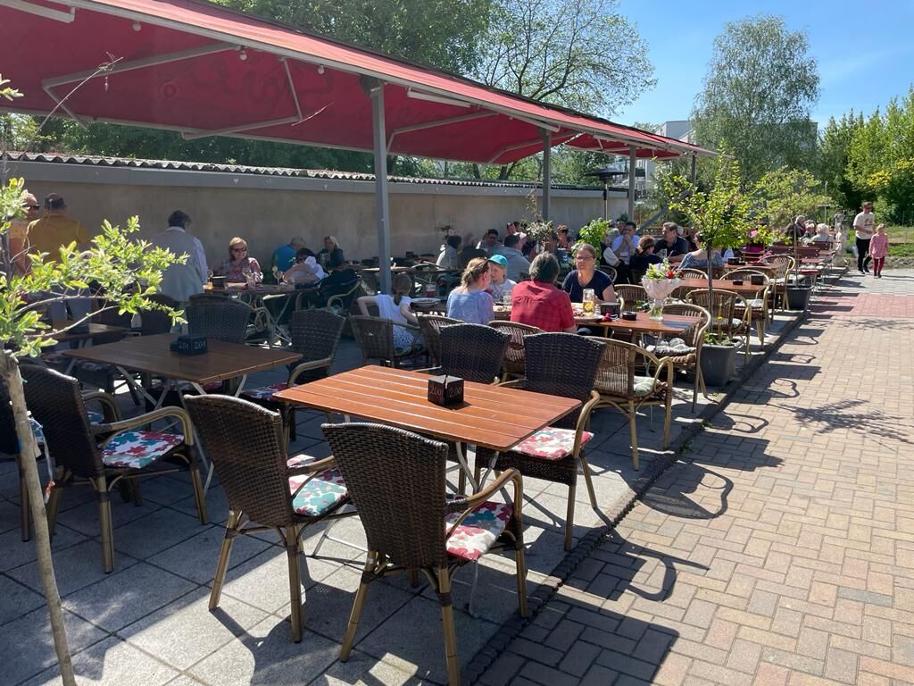 Unseren Sommer Terrasse 