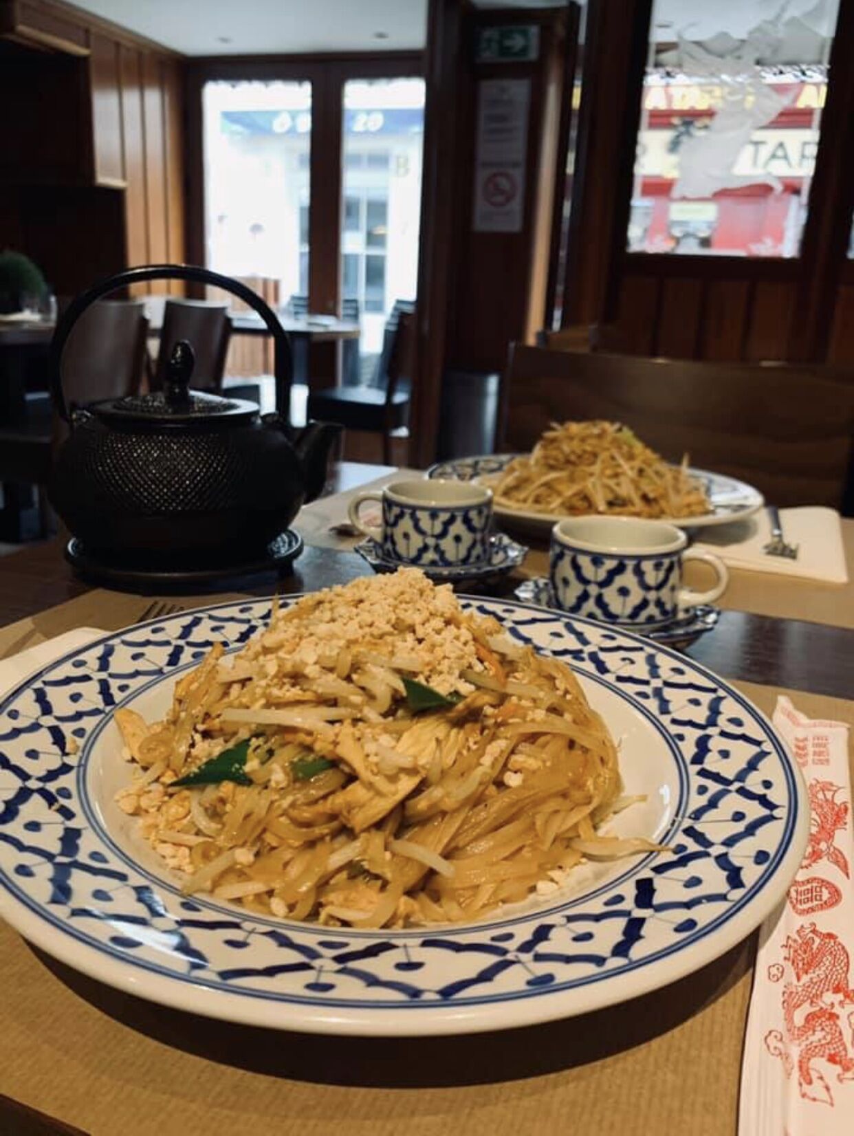 Pat Thai aux crevettes 