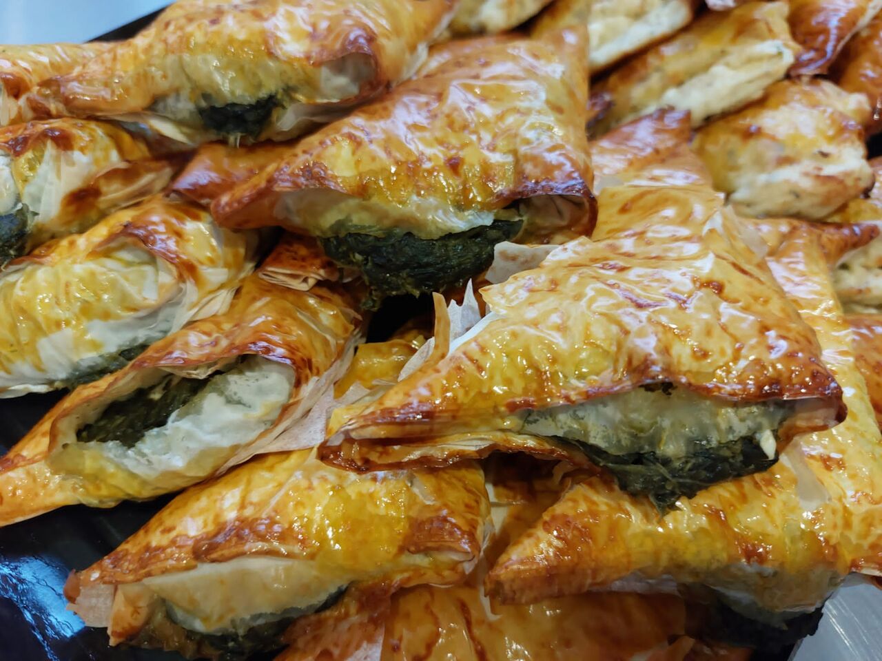 Cornet aux epinards et feta