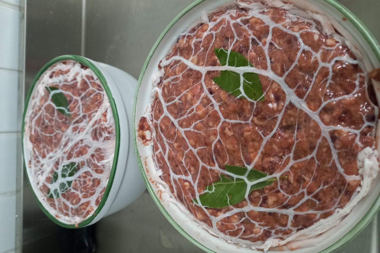 Préparation patè campagne maison