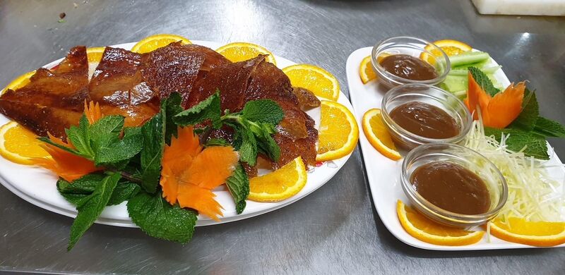 Peau de canard pékinois