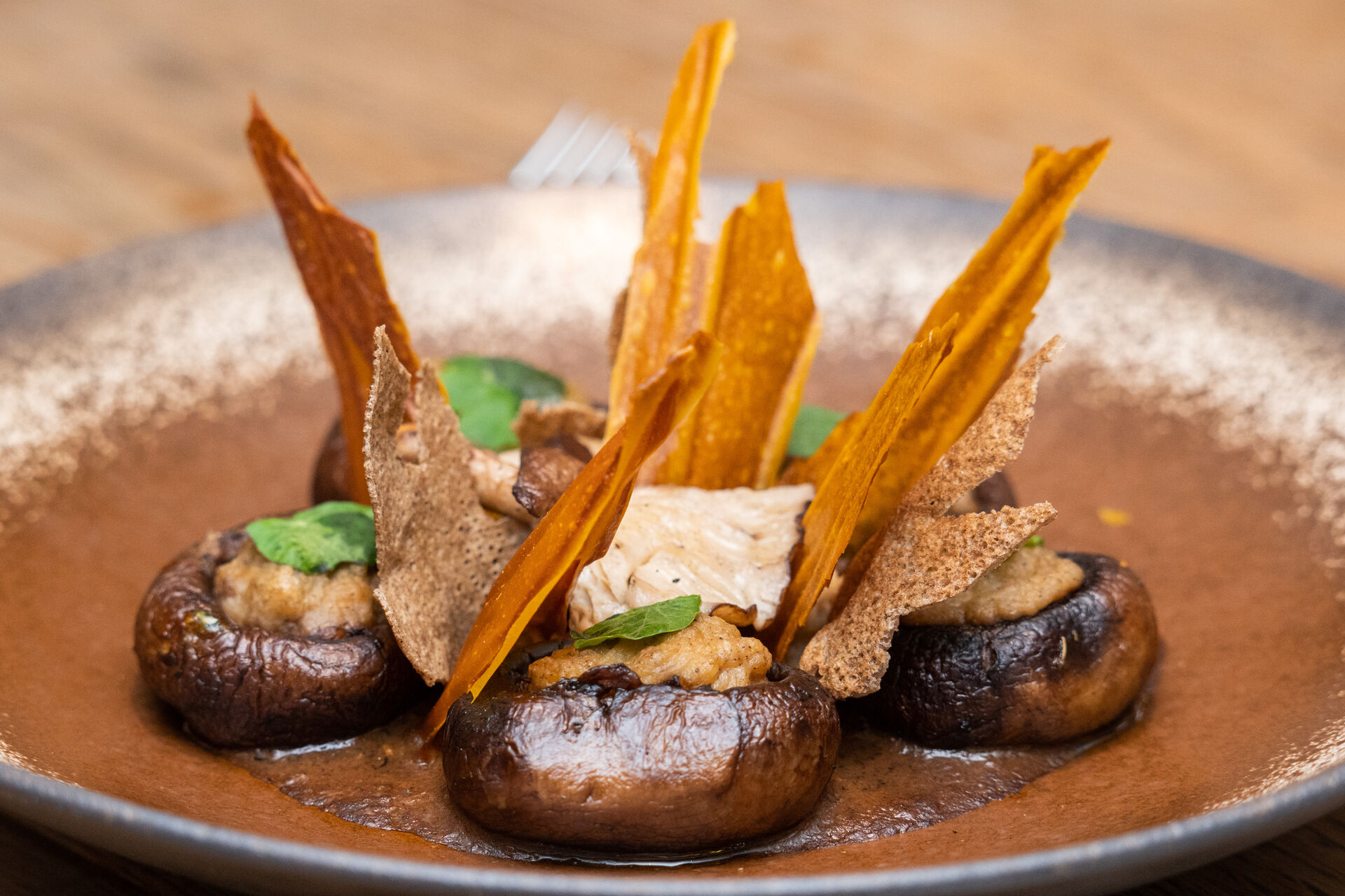 Un vra repas et un vrai déroulé végétarien