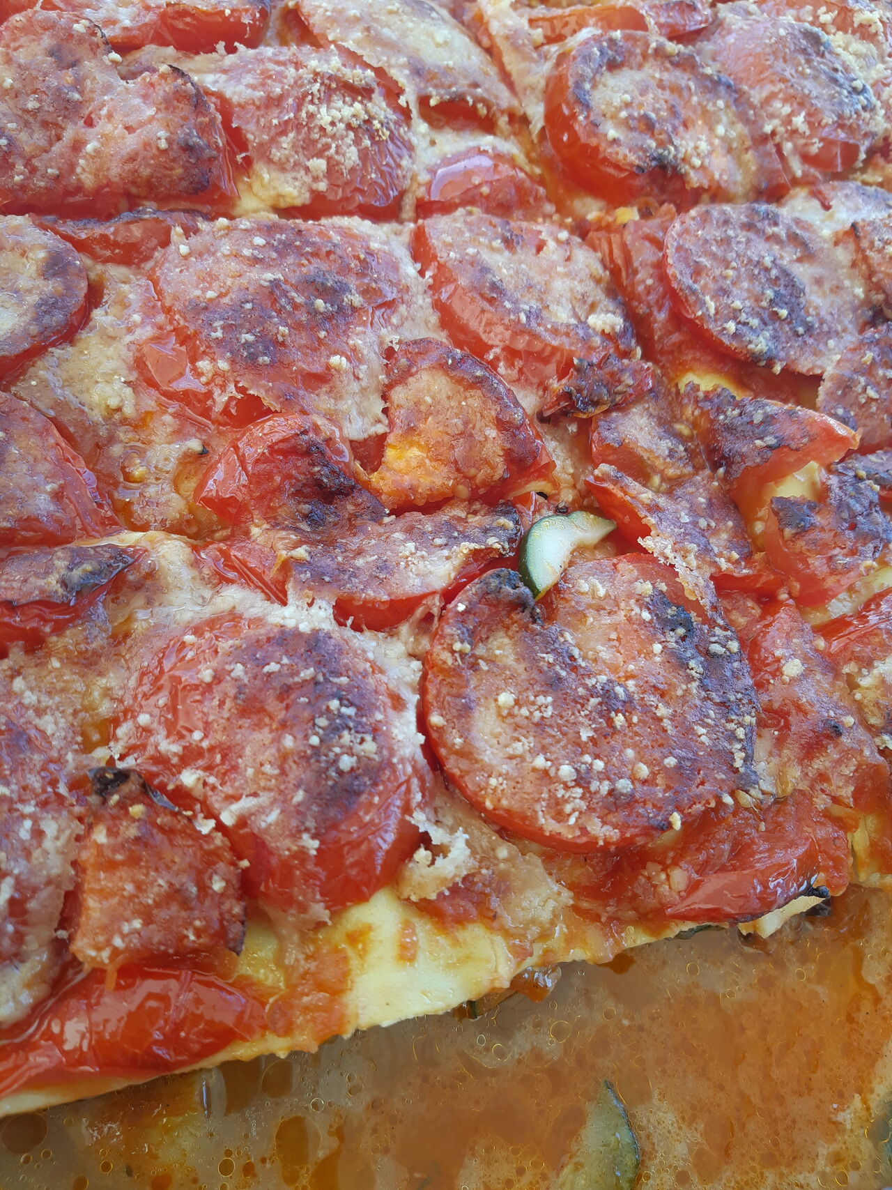 Lasagnes aux tomates et boeuf