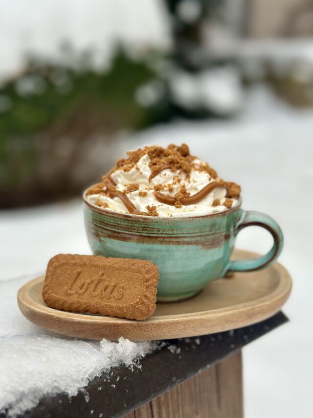 Lotusková horká čokoláda