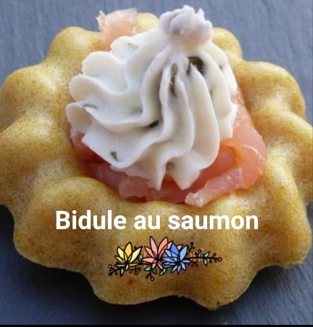 bidule saumon / ails et fines herbes 
