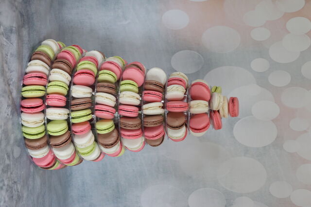 Pyramide macarons