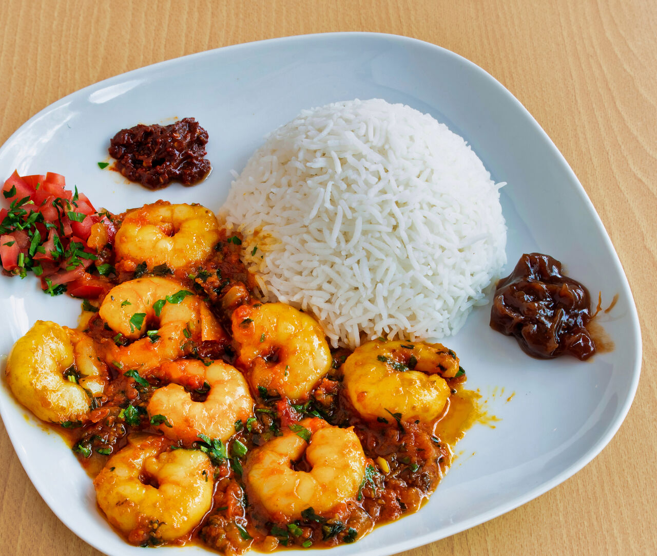 Crevettes l'ile aux cocos