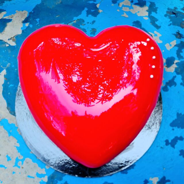 Entremet cheesecake fruits rouges - Saint-valentin 2023