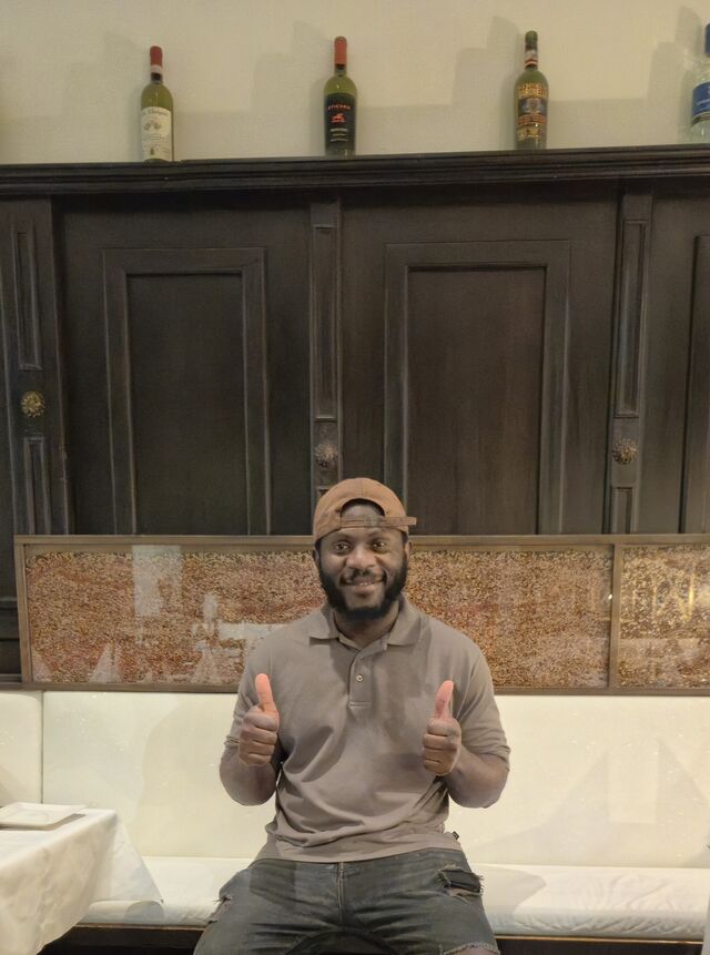 Kalil, Aushilfe Küche 