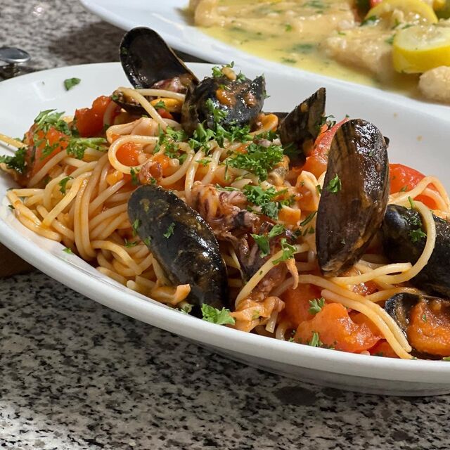 Spaghetti frutti di mare 