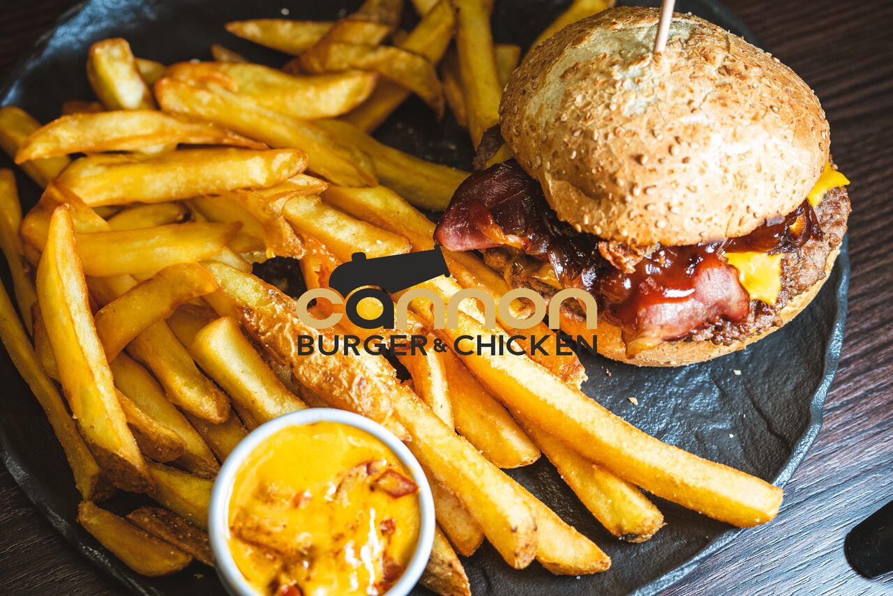 Cannon Burger Menü