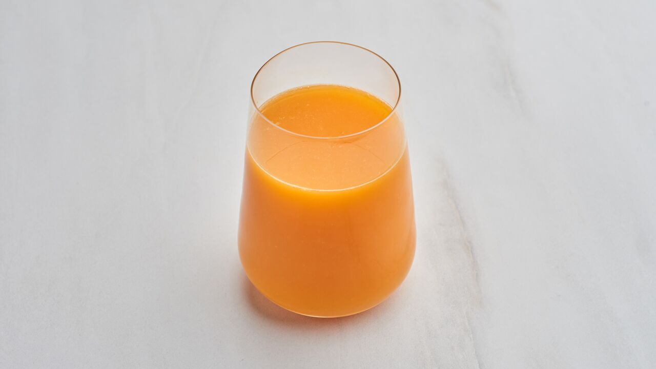 Frissen facsart narancslé