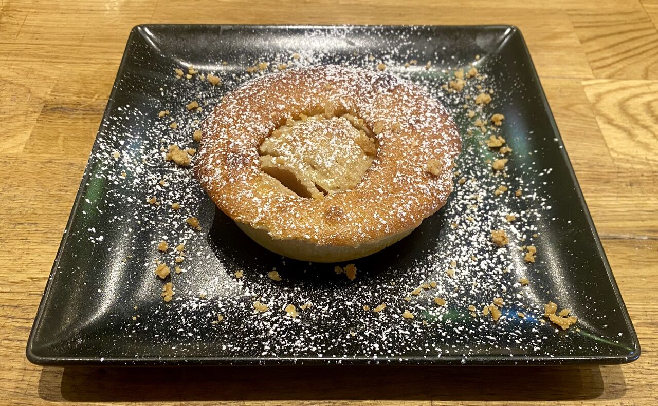 Tarte amandine aux poires 