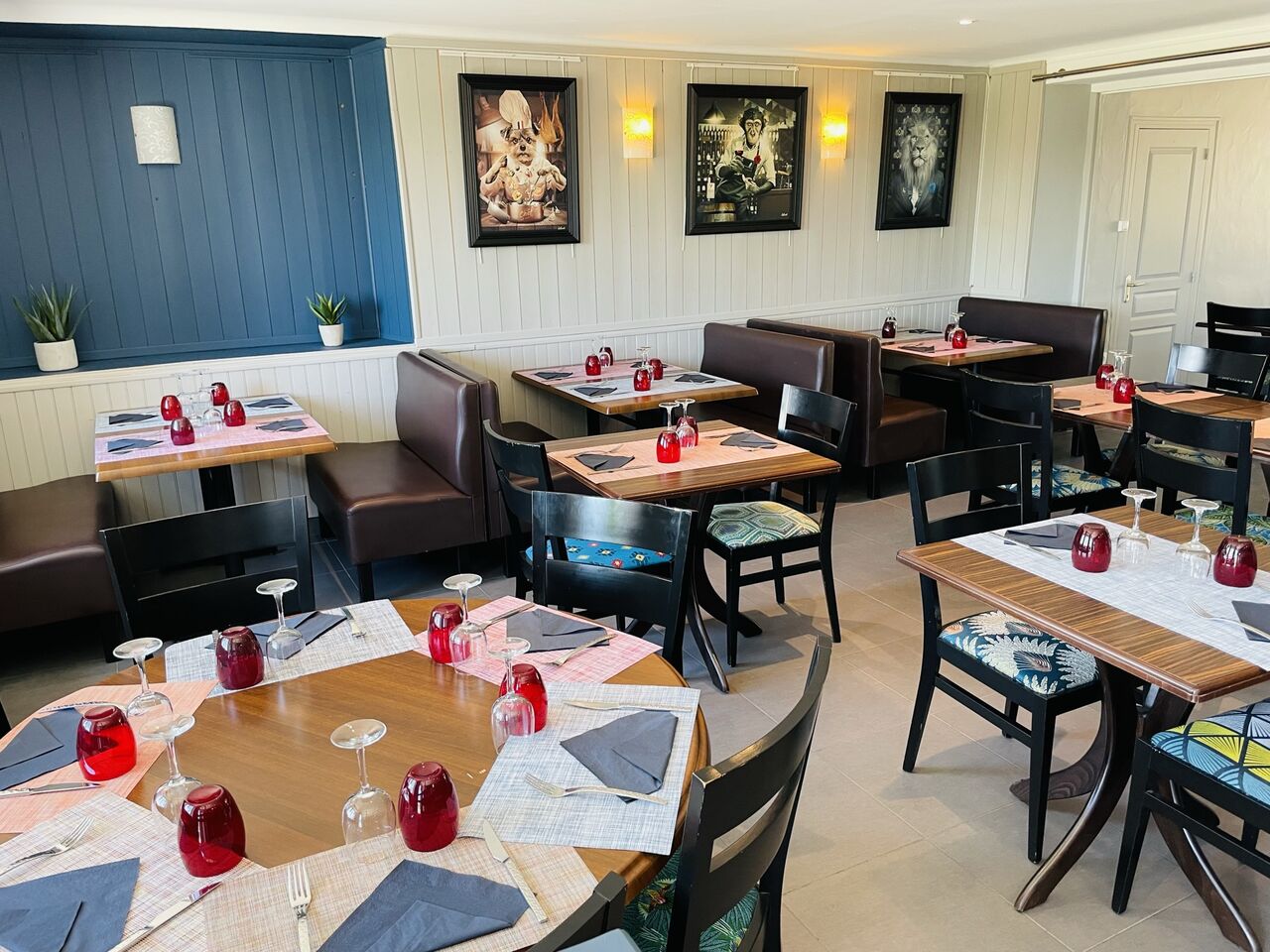 La salle du restaurant