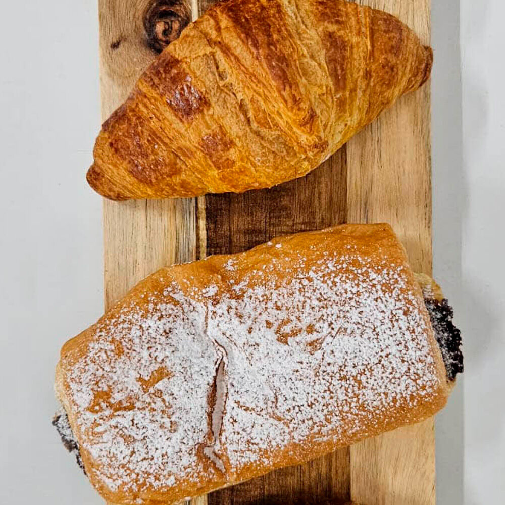 Napolitanas y croissants rellenos