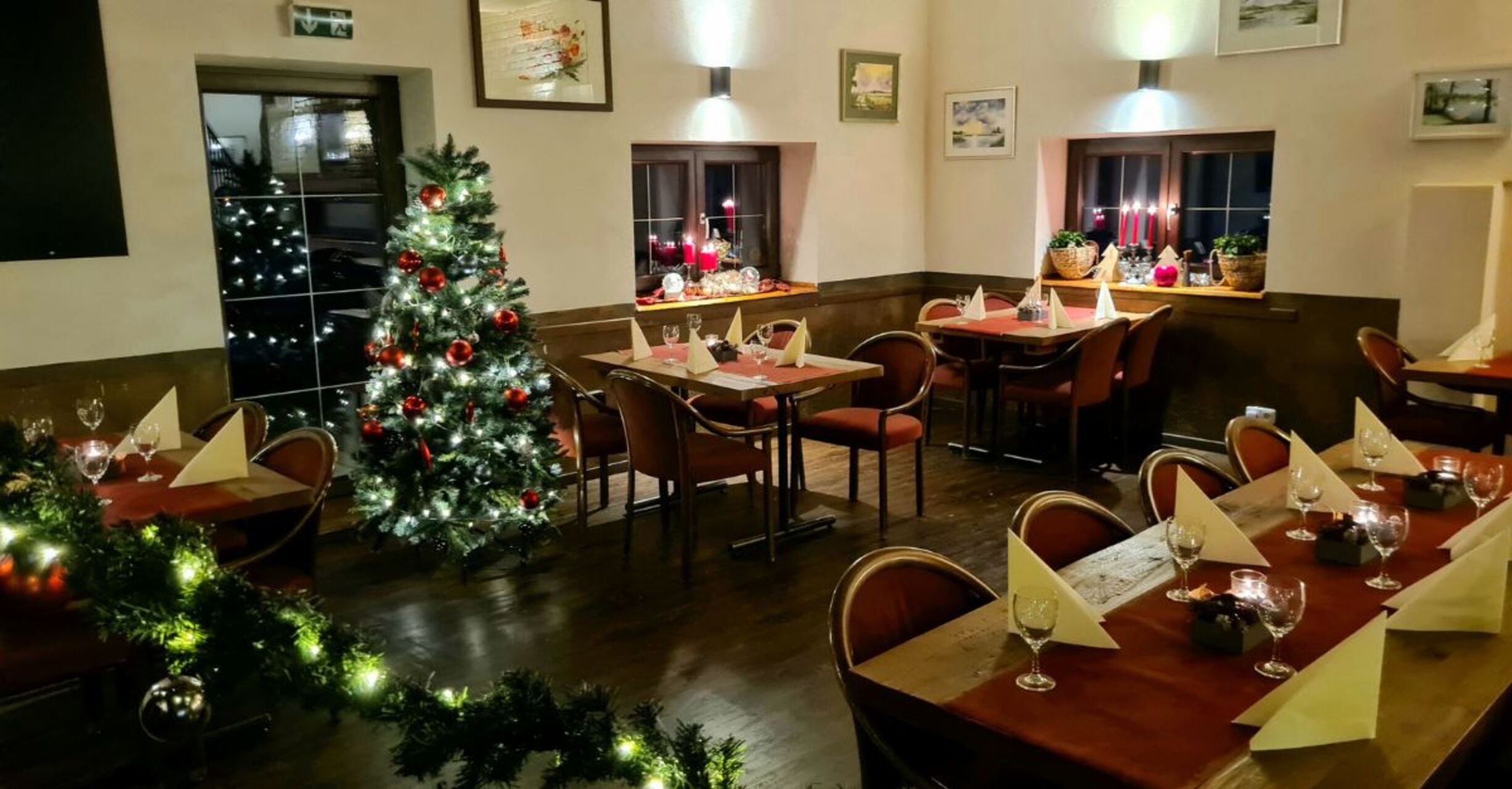 Weihnachtsfeier in der Alp