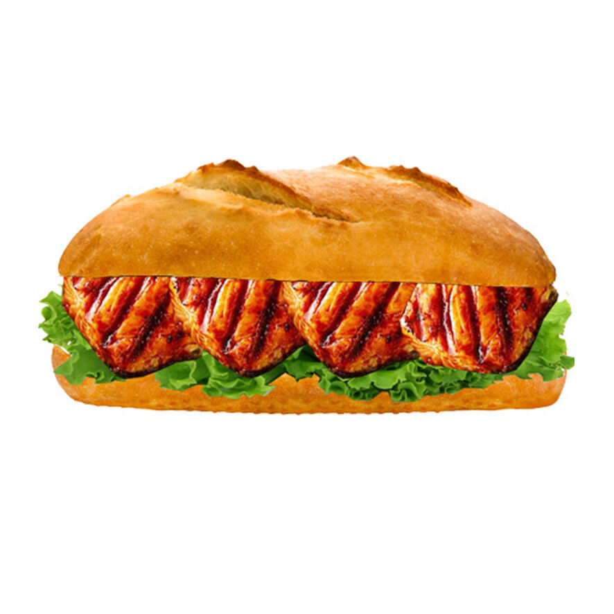 Ekmek Arası Somon - Grilled Salmon with Half Bread