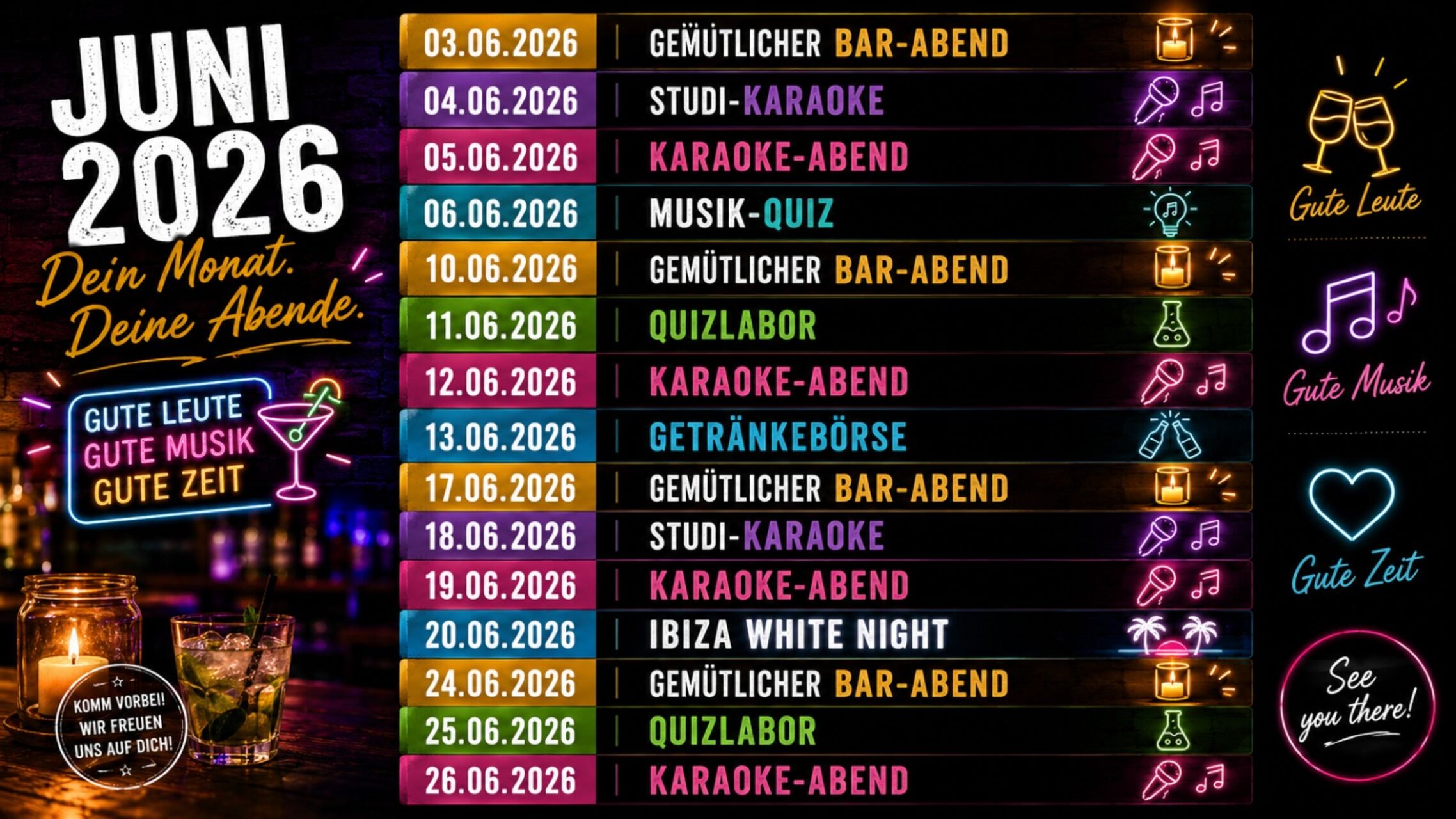 Juni - Events