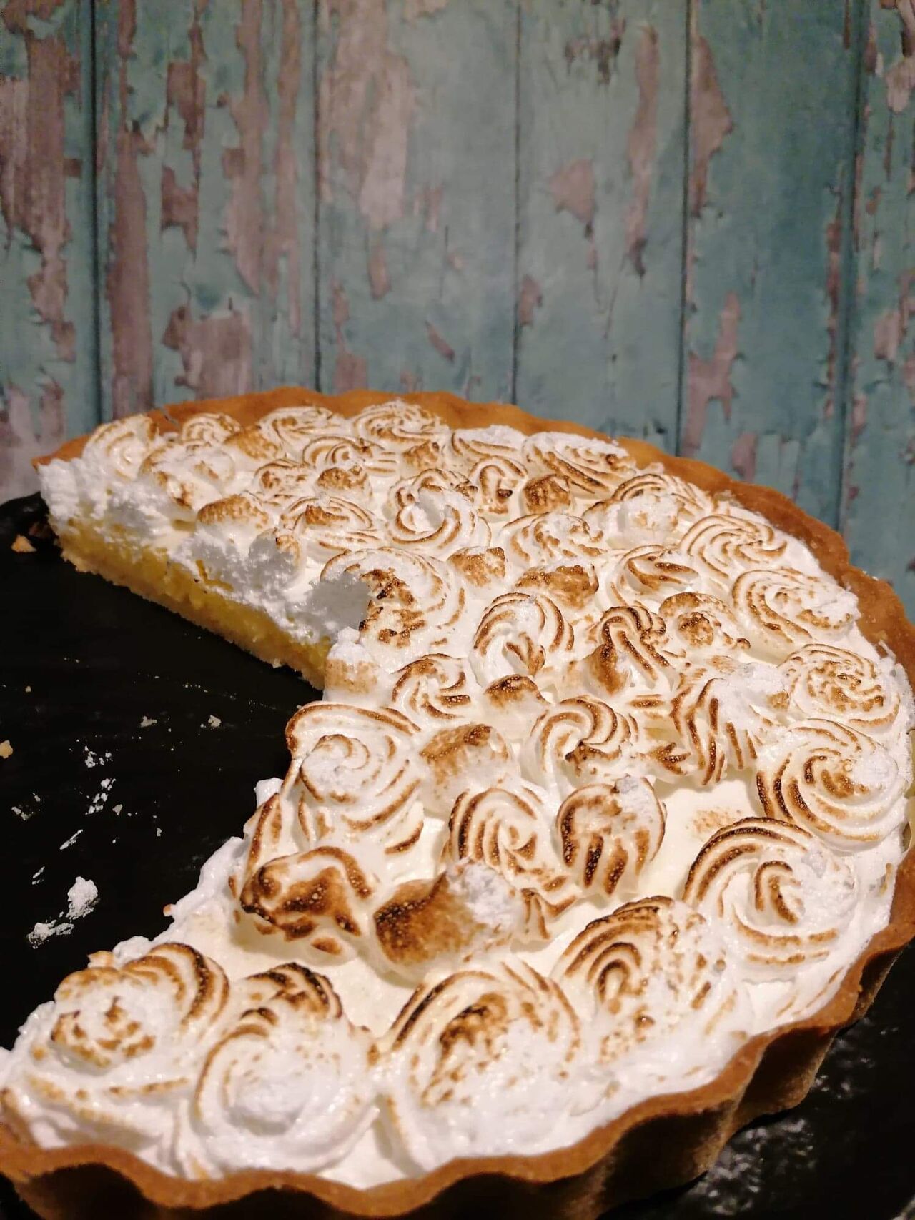 Tarte citron meringuée 