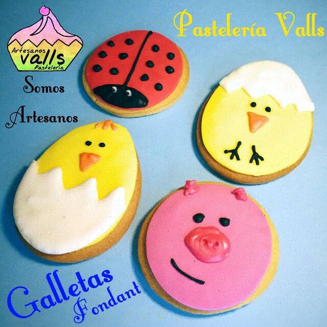 Galletas de Vainilla y Fondant.
Ideales para Cumpleaños y Fiestas.
Galletas Animalitos.