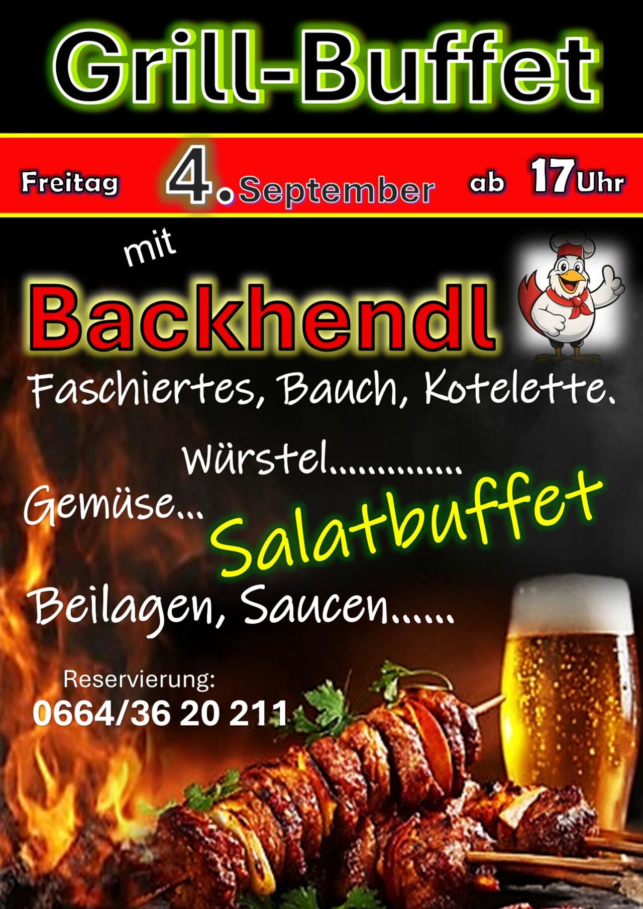 Freitag 4. SEPTEMBER