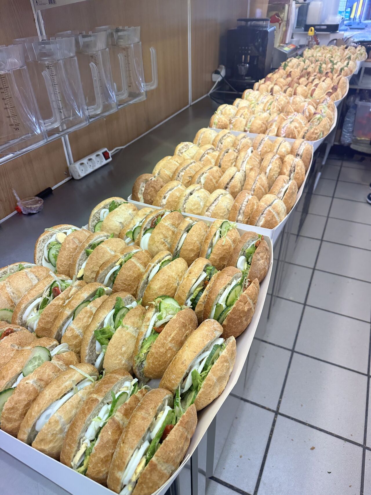 Catering 200 broodjes