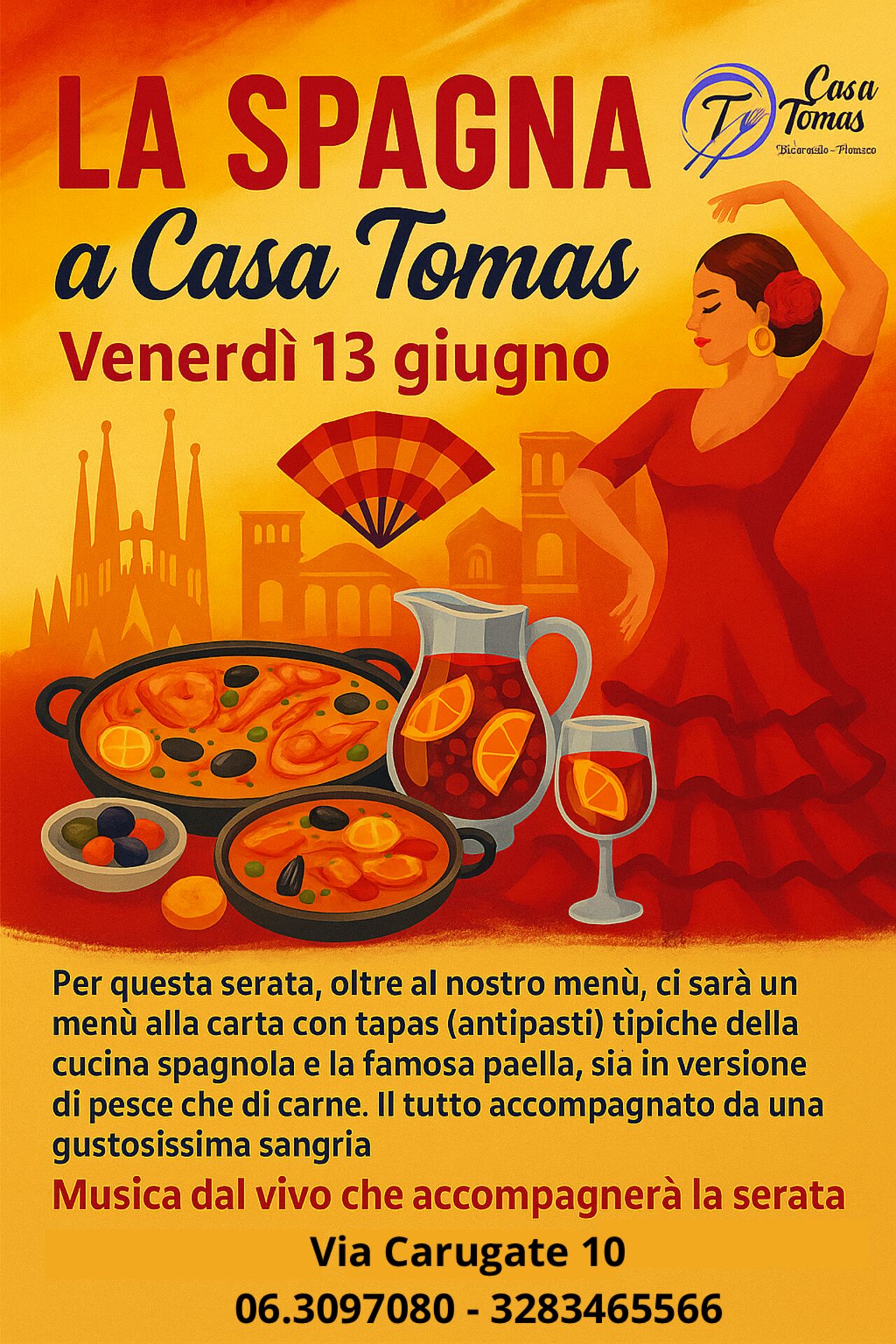 La Spagna a Casa Tomas