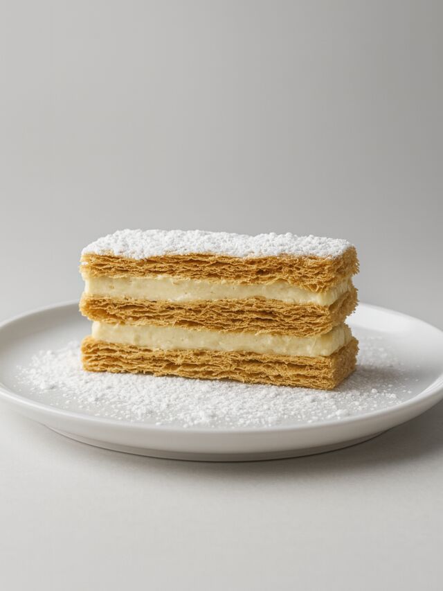 Le mille feuilles vanille tonka