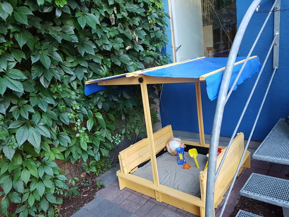 auch die Kleinen finden bei uns ein hübsches Plätzchen zum spielen