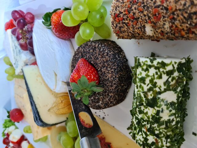 Käseplatte Beispiel