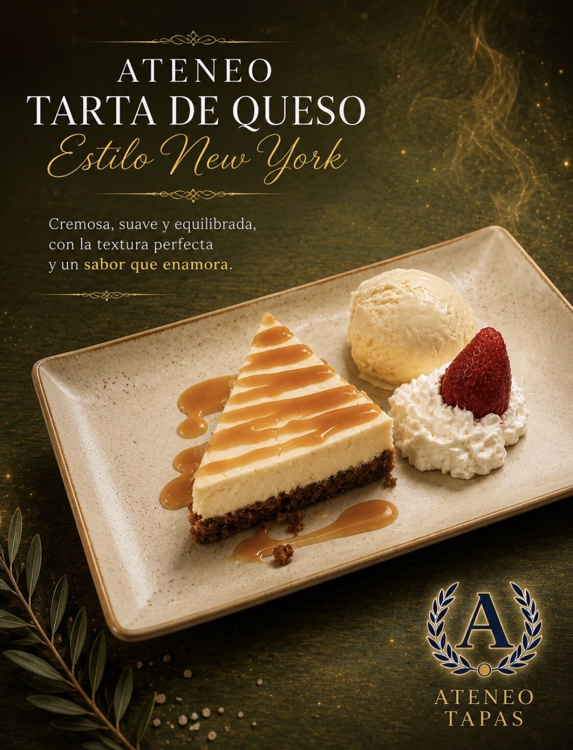 ATENEO NY STILO CHEESECAKE