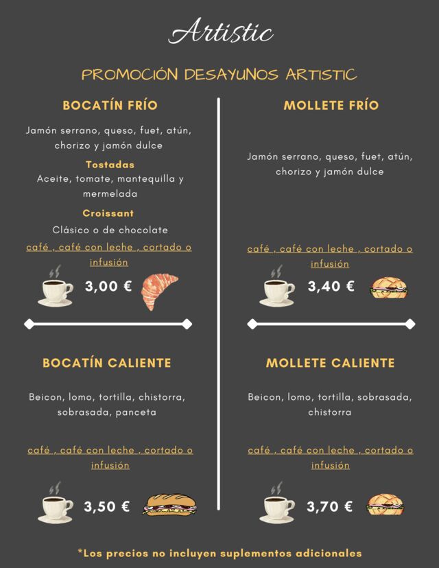 NUESTROS DESAYUNOS 1☕