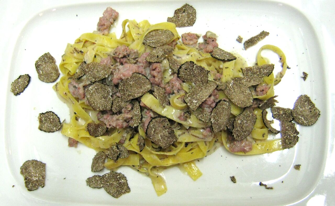 Fettuccine di Campofilone alla Norcina 