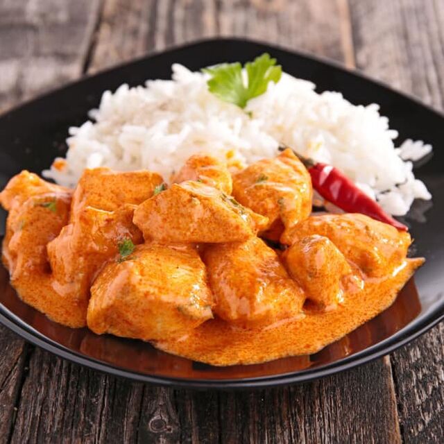 Poulet coco curry 