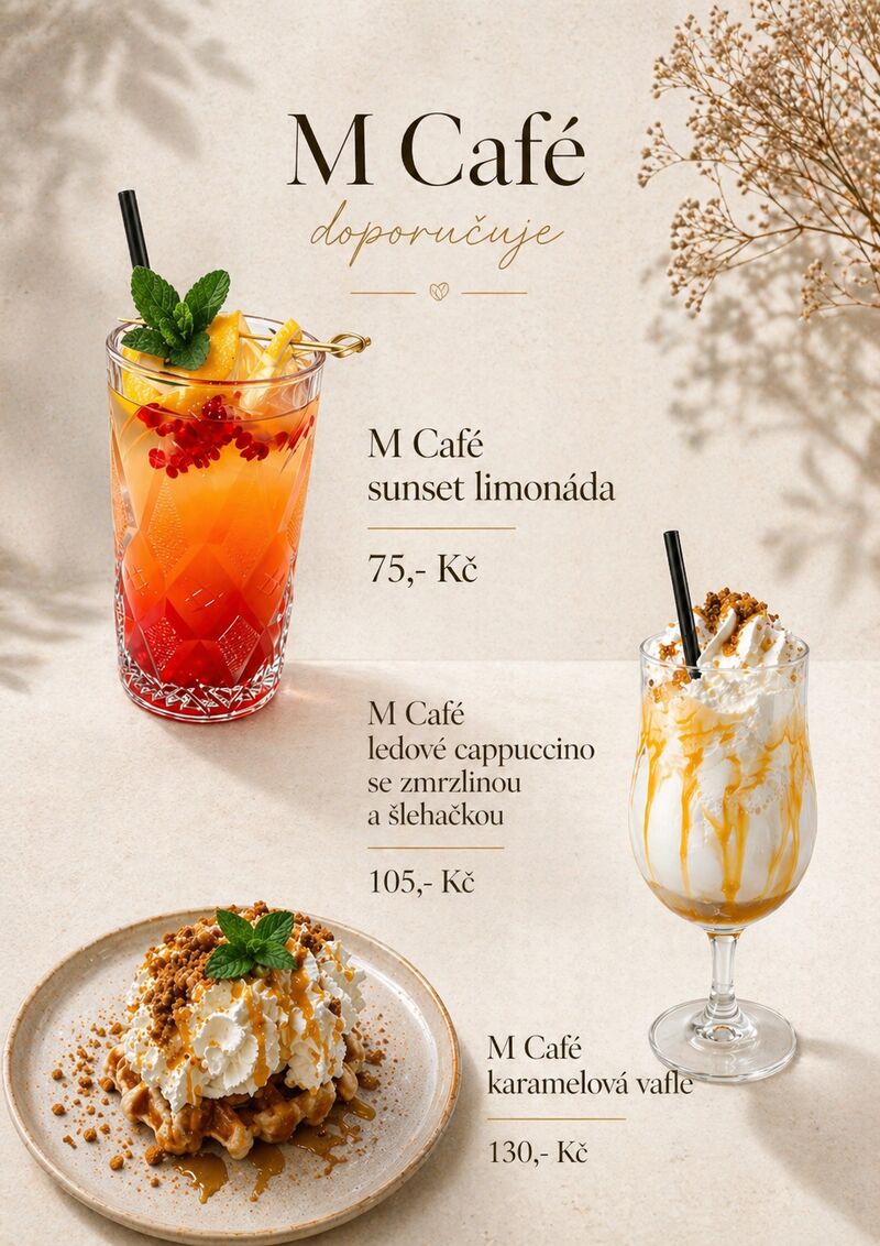 M Café doporučuje