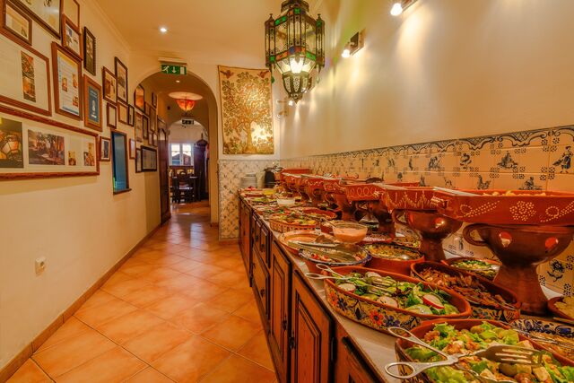 O buffet de jantar, a dificuldade está na escolha!