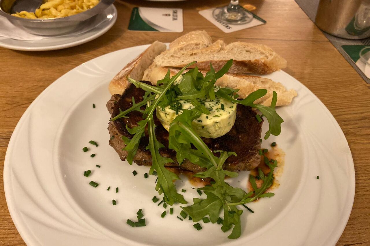 wöchentlich wechselnde Speisekarte