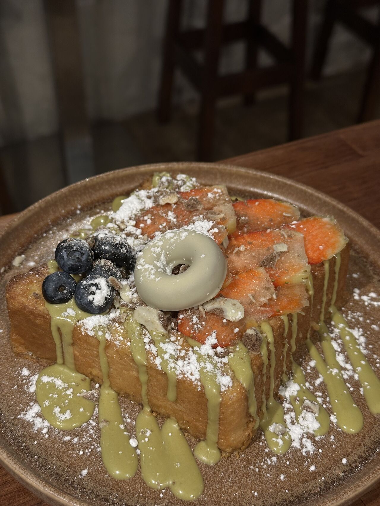 French Toast Pistacho