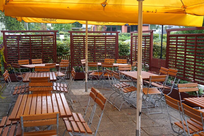 1 Biergarten der Gaststätte