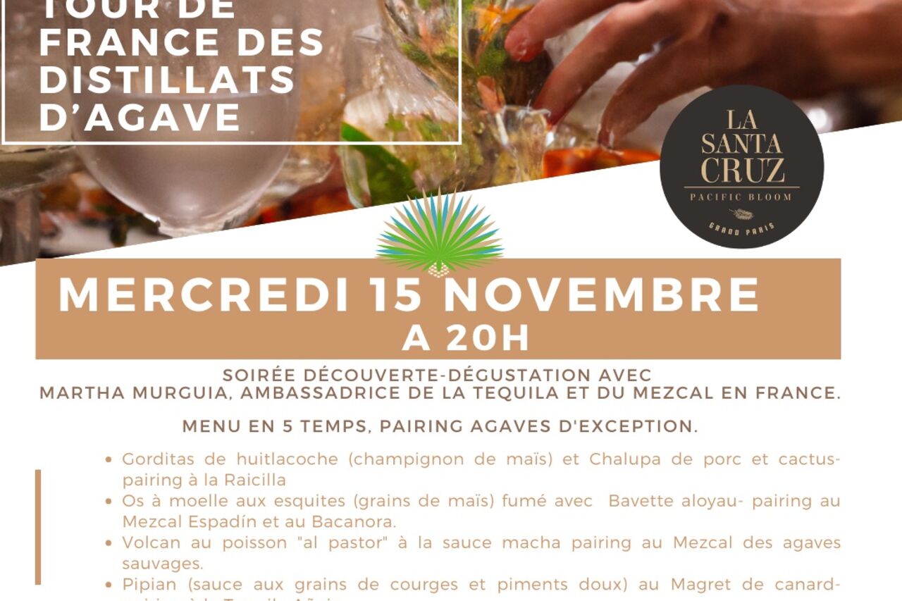 TOUR DE FRANCE DES DISTILLATS D’AGAVE